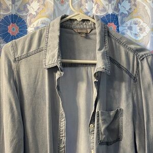 Rubbish chambray Button-Down Shirt